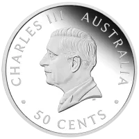 Монета «С Днем Рождения. Конверт», 2025 г., Серебро, 15,55 гр., проба 999.9, АВСТРАЛИЯ