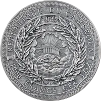 Монета «Икар», 2025 г., Серебро, 31,1 гр., проба 999, КАМЕРУН