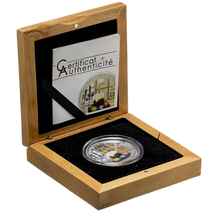 Монета «С Праздником Светлой Пасхи»,  2011 г., Серебро, 31,1 гр., проба 925, КОНГО, ДЕМОКРАТИЧЕСКАЯ РЕСПУБЛИКА