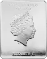 Монета «Святая Мария Магдалина»,  2011 г., Серебро, 25 гр., проба 999, ОСТРОВА КУКА