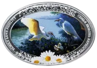 Монета «Семья», Любовь, Верность (день семьи),  2011 г., Серебро, 31,1 гр., проба 999, НИУЭ