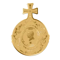 Монета «Королевская держава», 2025 г., Серебро, 1 000 гр., проба 999, САМОА