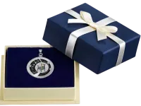 Монета «Знаки зодиака Телец. Подвеска», 2025 г., Серебро, 10 гр., проба 999, КАМЕРУН