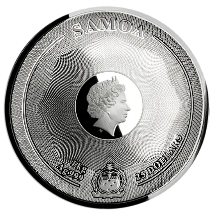 Монета «Самые известные инвестиционные монеты»,  2023 г., Серебро, 1 000 гр., проба 999, САМОА