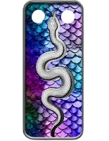 Монета «Кулон Год Змеи», 2025 г., Серебро, 10 гр., проба 999, КАМЕРУН