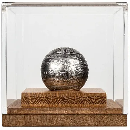 Монета «Леопарды»,  2023 г., Серебро, 1 000 гр., проба 999, ДЖИБУТИ