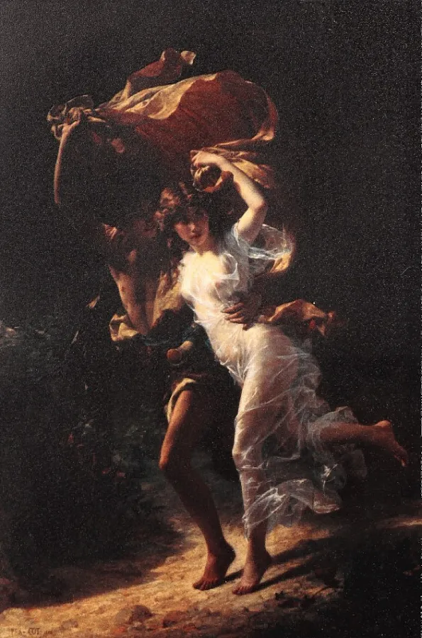 Монета"Буря Пьера Огюста Кота, 1880 год.", 2025 г., Серебро, проба 999, КАМЕРУН