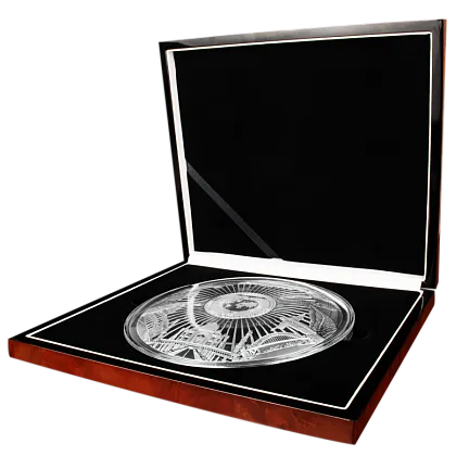 Монета «Достопримечательности мира»,  2024 г., Серебро, 1 000 гр., проба 999, БАРБАДОС