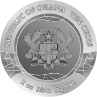 Монета «Поцелуй. Густав Климт», 2023 г., Серебро, 62,2 гр., проба 999, ГАНА